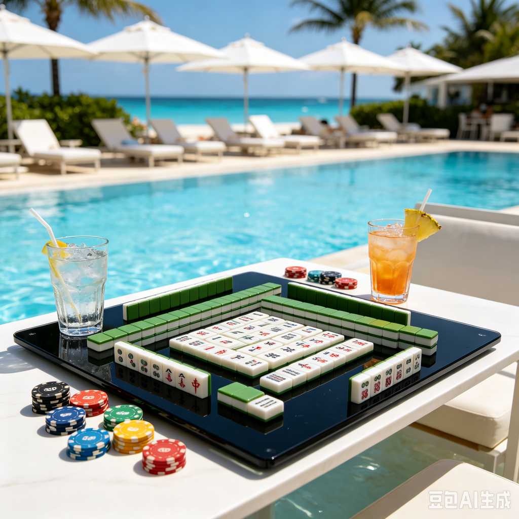 clear mini mahjong tiles portable