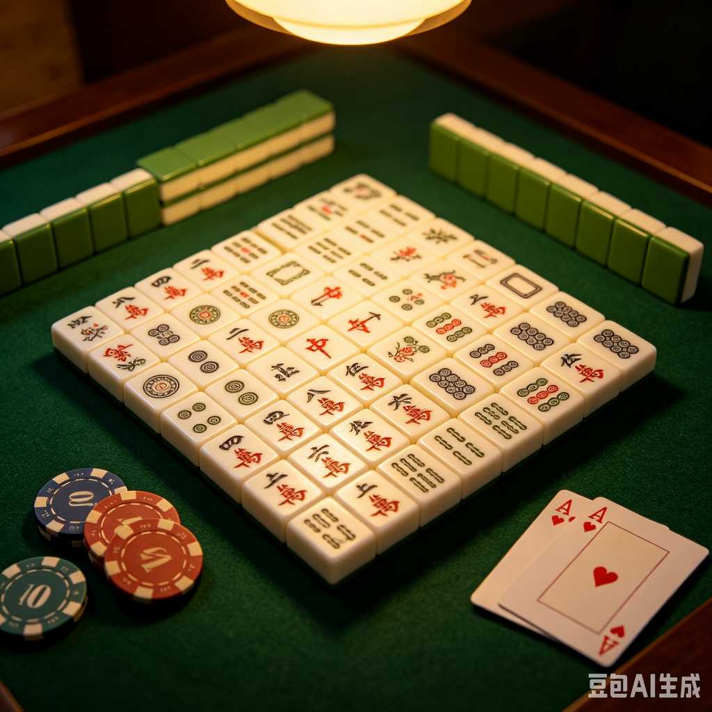 hand carved mahjong tiles